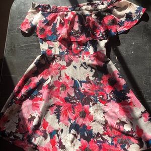 Off the shoulder dress